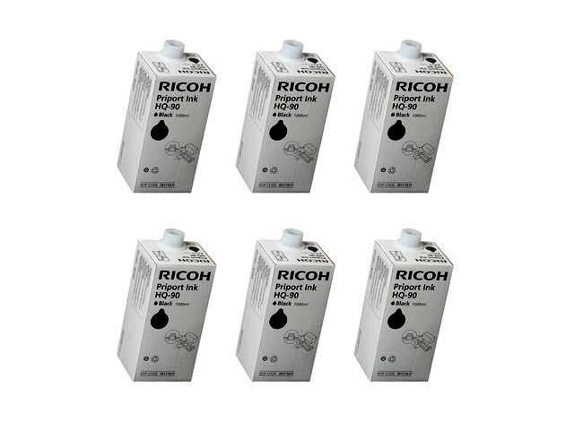 Коричневые чернила тип 500 для DD5454 на 6 х 1 000 мл. RICOH 893540