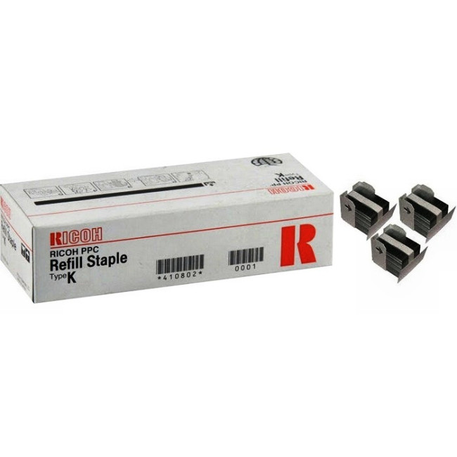Скрепки тип L в картридже RICOH 411240